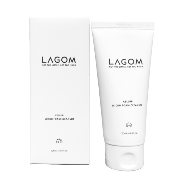 Utiliza LAGOM Cellup Micro Foam Cleanser
