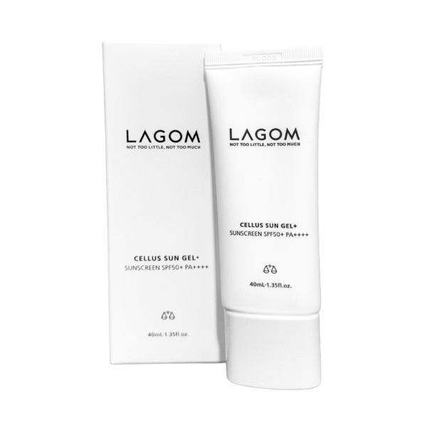 Aplica LAGOM Cellus Sun Gel SPF50+